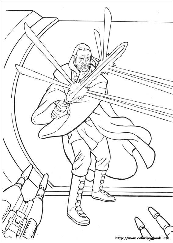 Star Wars coloring picture